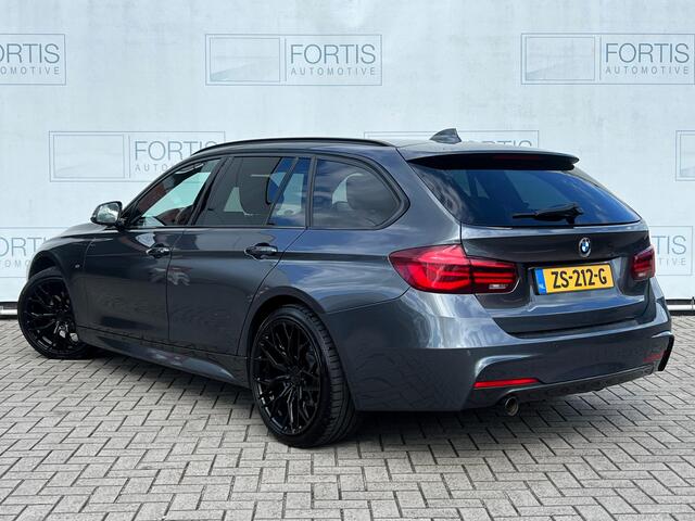 BMW 3-SERIE Touring 318i M Sport Corporate Lease NL AUTO | DEALER ONDERH | LEDER | ELEKTRISCH TREKHAAK | TOP STAAT.