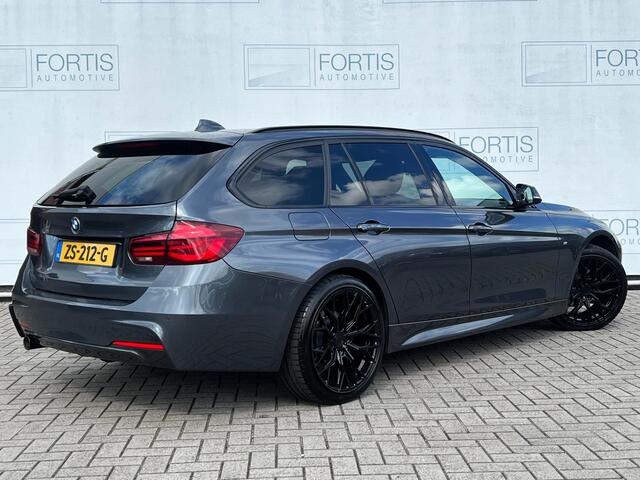 BMW 3-SERIE Touring 318i M Sport Corporate Lease NL AUTO | DEALER ONDERH | LEDER | ELEKTRISCH TREKHAAK | TOP STAAT.