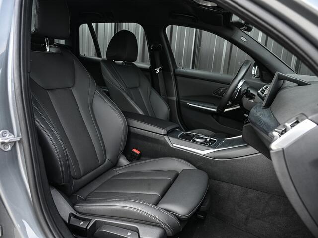 BMW 3-SERIE Touring 330e xDrive M-SPORT | FACELIFT | ACCU 19,5 kWh | ACTIVE CRUISE | ELEKTR. TREKHAAK | HIFI AUDIO | SHADOW LINE | CAMERA | FULL-LED | STUUR- EN STOELVERWARMING