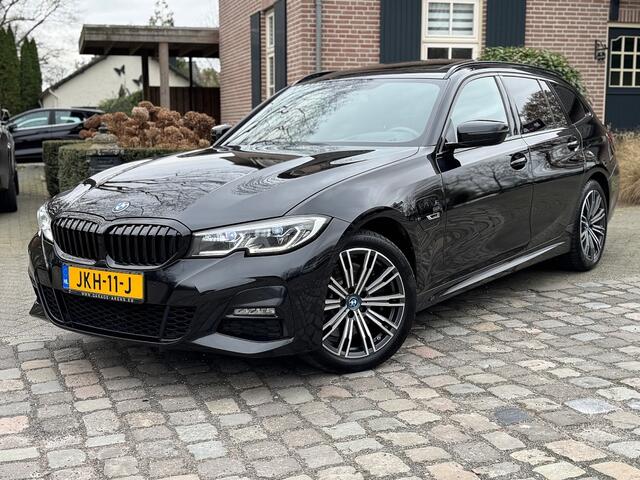 BMW 3-SERIE 330 e touring XDrive M-sport autom 1/2leer,panodak,headup,trekhaak,lmv,laserled,navi