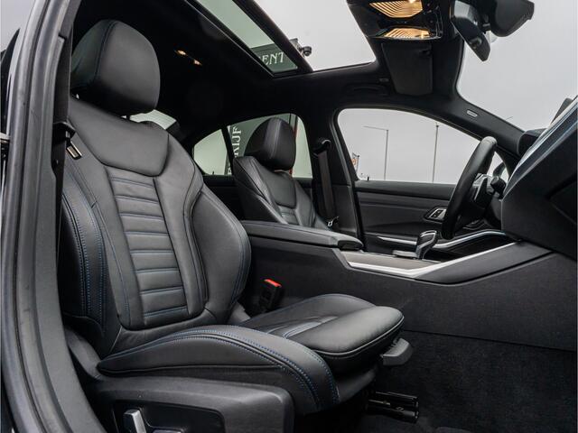 BMW 3-SERIE 330e High Exe M-Sport PANO LASER HARMAN KARDON HUD 360 CAMERA MEMORY STOEL BOMVOL!!