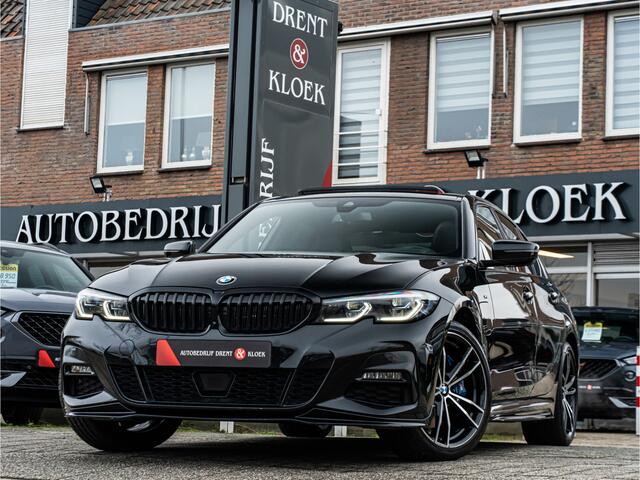 BMW 3-SERIE 330e High Exe M-Sport PANO LASER HARMAN KARDON HUD 360 CAMERA MEMORY STOEL BOMVOL!!