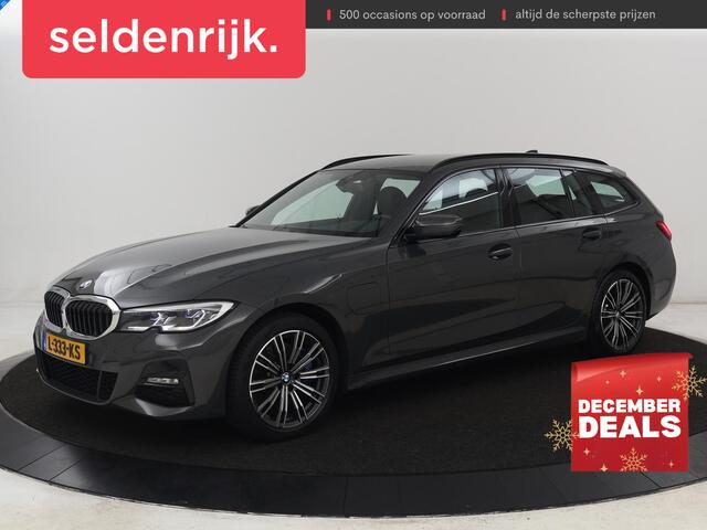 BMW 3-SERIE 330e M Sport | Leder | Stoelverwarming | Carplay | Sportstoelen | Laserlicht | Live Cockpit | Sfeerverlichting | Navigatie | Parkeerhulp | Climate control | Bluetooth | Cruise control
