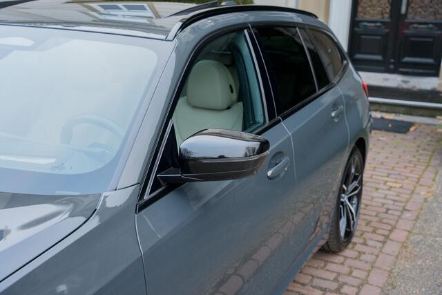 BMW 3-SERIE Touring 330e High Executive TREKHAAK | PANO | 360 CAM | CARBON | DRAVITGRAU | FULL OPTION