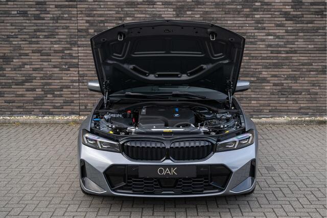 BMW 3-SERIE Touring 330e xDrive | M-Sport | Live Cockpit | Panorama | Leder | Memory | ACC | Head-Up | H&K | 19"LM | Skyscraper Grau