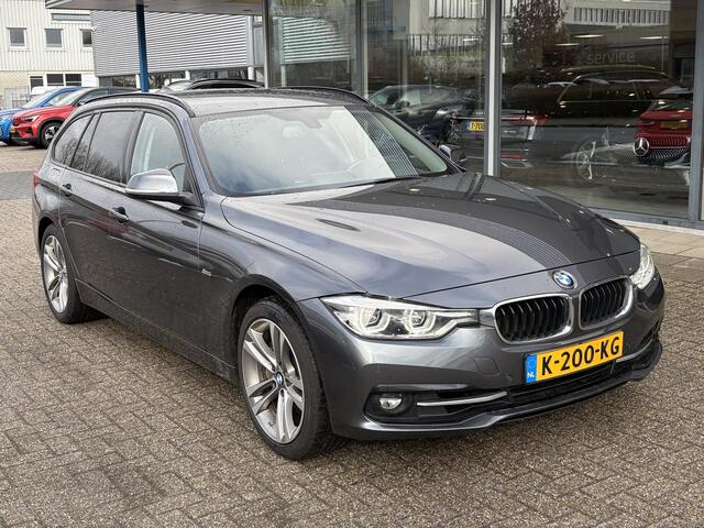 BMW 3-SERIE Touring 340i xDrive M Sport High Executive 326pk | Elek. Trekhaak | Harman Kardon | Leder | Navi | Elek. kofferklep |