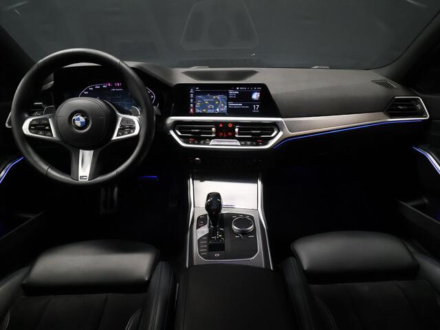 BMW 3-SERIE M340i xDrive High Executive [SCHUIFKANTELDAK, MEMORY SEATS, APPLE CARPLAY, ANDROID, HEAD-UP, ADAPTIVE CRUISE, SPORTSTOELEN, BMW LASER, CAMERA, STOELVERWARMING, CLIMATE, NIEUWSTAAT]