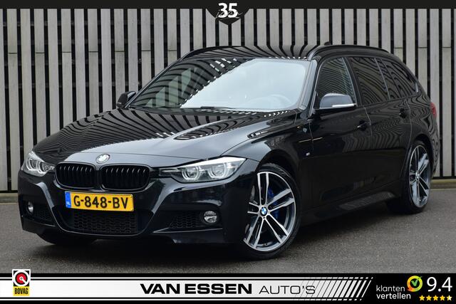 BMW 3-SERIE Touring 318i M Sport Automaat Leder Trekhaak Navi Stoelverw. H&K Head-Up NL-Auto!
