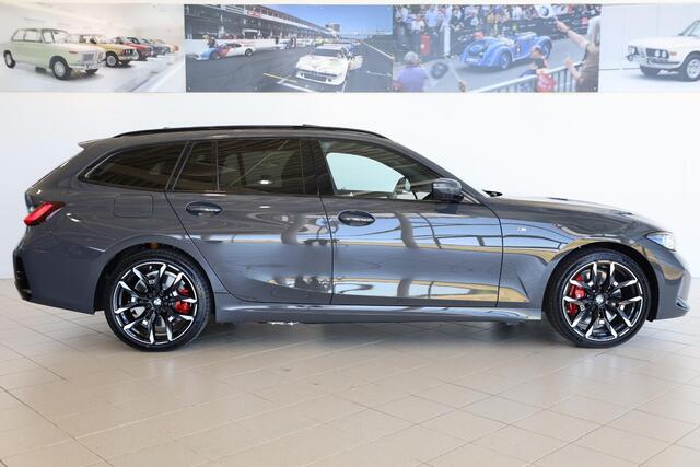 BMW 3-SERIE Touring 330e M Sportpakket Pro | Panoramadak | Elektr. Trekhaak | BMW Individual Dravit Grau Metallic