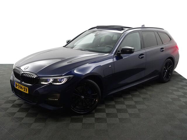 BMW 3-SERIE Touring 330e M Sport Shadowline Aut- Panoramadak, Laser Led, Head Up, Elek Trekhaak, Dealer Onderhouden, Carbon