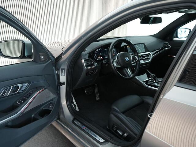BMW 3-SERIE M340i xDrive Touring 374pk High Executive |dealer onderhouden|EU-auto|M-sport|KW schroefset|schuif/kantel dak|Harman&Kardon|Laser LED|HUD|elek. trekhaak|360 camera|stoel & stuurverwarming|elek. achterklep|