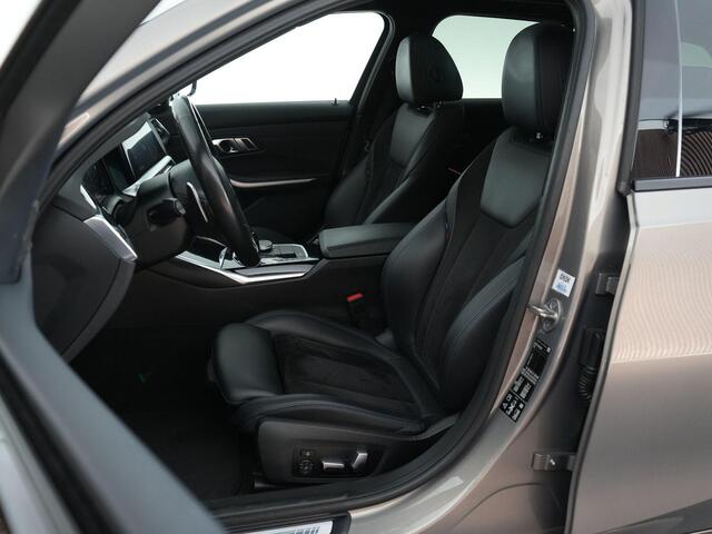 BMW 3-SERIE M340i xDrive Touring 374pk High Executive |dealer onderhouden|EU-auto|M-sport|KW schroefset|schuif/kantel dak|Harman&Kardon|Laser LED|HUD|elek. trekhaak|360 camera|stoel & stuurverwarming|elek. achterklep|