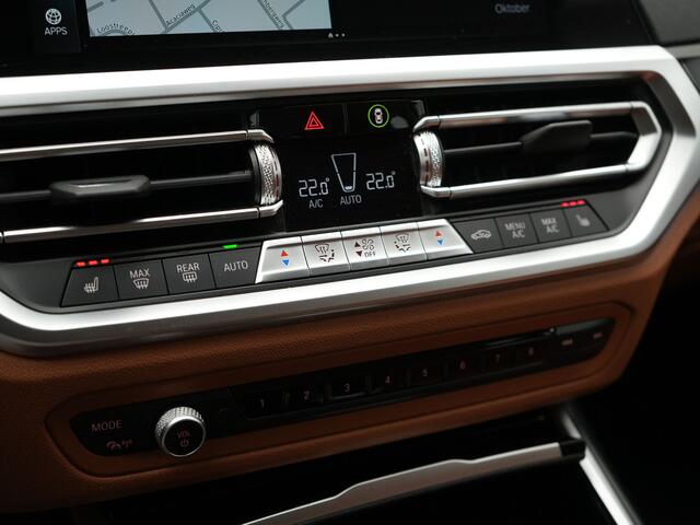 BMW 3-SERIE Touring 320e Sportline PHEV 204pk Dealer O.H | Lederen Sportstoelen Verwarmd | Sfeerverlichting | Apple Carplay | Navigatie | Cruise Control | Virtual | DAB | Plug In Hybrid