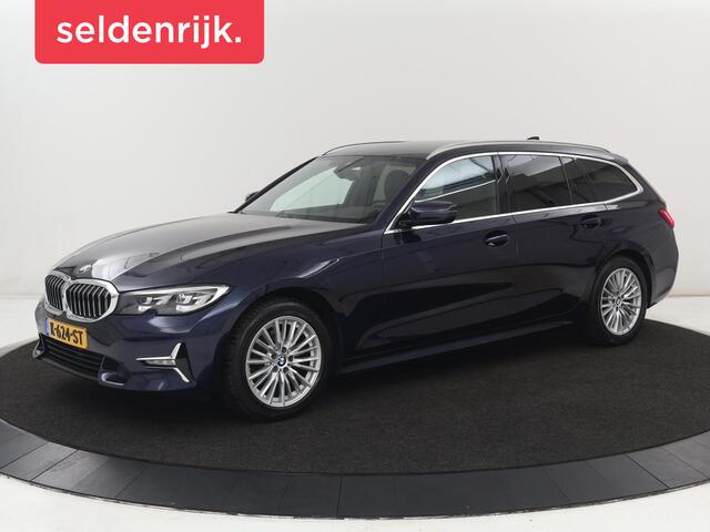 BMW 3-SERIE 318i Luxury Line | Sportstoelen | Leder | Carplay | Live Cockpit | Sfeerverlichting | Trekhaak | Parkeerhulp | Climate control | Full LED | Cruise control | Bluetooth