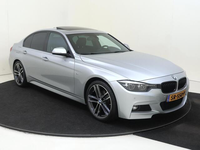 BMW 3-SERIE 320i Edition M Sport Shadow Executive | Audio Media Pack | cruise control | electronic climate control | LED koplampen | lederen bekleding | lichtmetalen velgen 18" | M Aerodynamica | navigatiesysteem full map | elektrisch glazen schuif-/kanteldak | navig