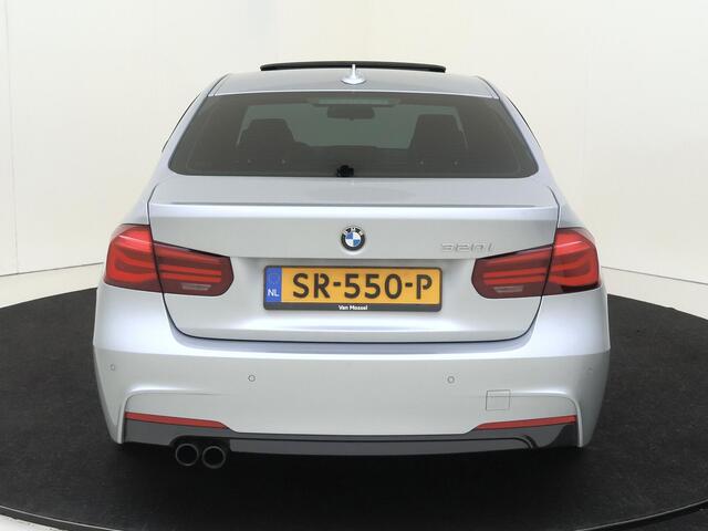 BMW 3-SERIE 320i Edition M Sport Shadow Executive | Audio Media Pack | cruise control | electronic climate control | LED koplampen | lederen bekleding | lichtmetalen velgen 18" | M Aerodynamica | navigatiesysteem full map | elektrisch glazen schuif-/kanteldak | navig