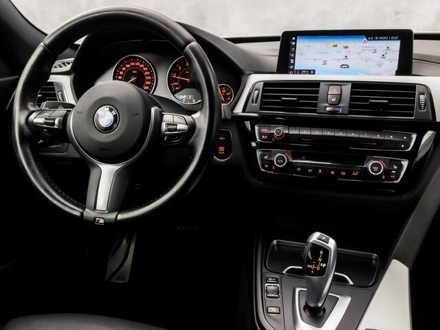 BMW 3-SERIE 320i M Sport High Executive 184Pk Automaat (GROOT NAVI, M PAKKET, STOELVERWARMING, LEDER, SPORTSTOELEN, GETINT GLAS, PARKEERSENSOREN, NIEUWSTAAT)