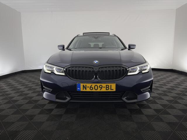 BMW 3-SERIE Touring 320e Business Edition Plus (Plug-in) (INCL.BTW) *PANO | LASER-LIGHT | LEATHER | HEATED-SPORTSEATS | HIFI-SOUND | KEYLESS | DIGI-COCKPIT | NAVI-FULLMAP | DAB | AMBIENT-LIGHT | PRIVACY-GLASS | ECC | PDC | CRUISE | 19''ALU | TOWBAR