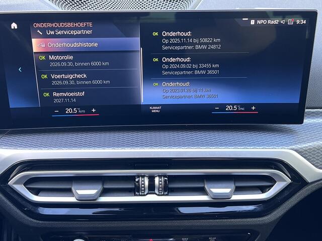 BMW 3-SERIE Touring 330e xDrive 292 pk / Dealer onderhouden / Accu SoH 92 % / M-Sport / XDrive / Elektrische trekhaak 1.500 kg / Leer / Elektrische klep / Apple Carplay Android / 19" LM wielen / 17" Winterwielen set inclusief /