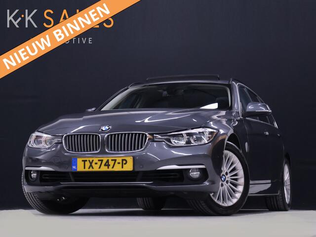 BMW 3-SERIE Touring 318i Luxury Edition [SCHUIFKANTELDAK, APPLE CARPLAY, MEMORY SEATS, STOELVERWARMING, 360 CAMERA, VOL LEDER, PDC V+A, NAVIGATIE PROFESSIONAL, CLIMATE, ELEKTRISCHE ACHTERKLEP, LED, KEYLESS START, HIFI SOUND, NIEUWS
