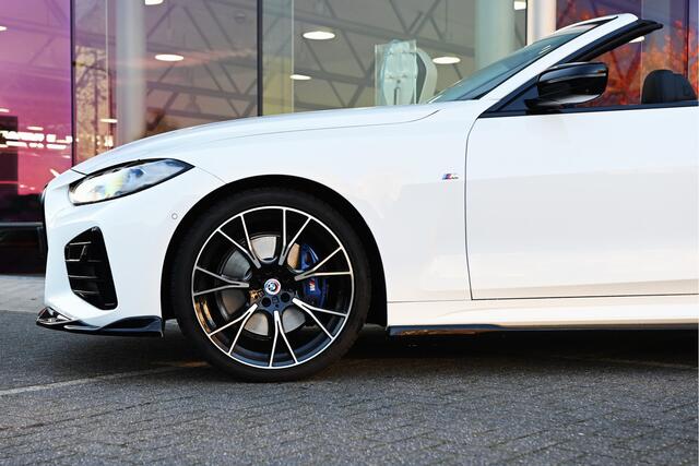 BMW 4-SERIE Cabrio M440i xDrive High Executive Automaat / M Adaptief onderstel / Verwarmd stuurwiel / Air Collar / Stoelverwarming / Driving Assistant Professional / Harman Kardon