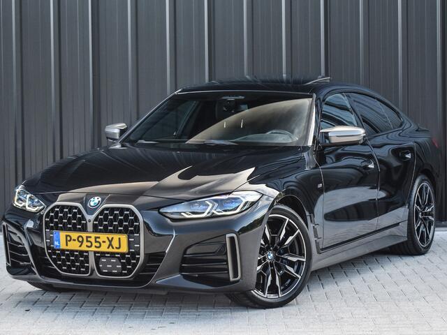 BMW 4-SERIE Gran Coupé M440i X-DRIVE | 374 PK | NL-AUTO | M-SPORT | ACTIVE CRUISE | SPORT-BRAKE | M-SPORT DFFERENTIAL | PANORAMADAK | MEMORY SEATS | AMBIANCE INTERIEUR | BMW LASER LIGHT | 360 CAMERA | HEAD-UP | DAB+ | HARMAN/KARDON | SHADOW-LINE