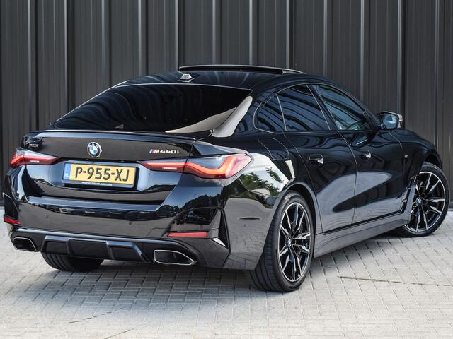 BMW 4-SERIE Gran Coupé M440i X-DRIVE | 374 PK | NL-AUTO | M-SPORT | ACTIVE CRUISE | SPORT-BRAKE | M-SPORT DFFERENTIAL | PANORAMADAK | MEMORY SEATS | AMBIANCE INTERIEUR | BMW LASER LIGHT | 360 CAMERA | HEAD-UP | DAB+ | HARMAN/KARDON | SHADOW-LINE