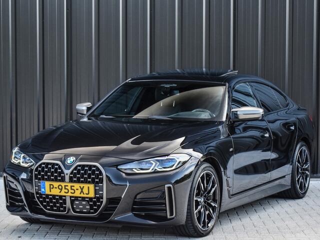 BMW 4-SERIE Gran Coupé M440i X-DRIVE | 374 PK | NL-AUTO | M-SPORT | ACTIVE CRUISE | SPORT-BRAKE | M-SPORT DFFERENTIAL | PANORAMADAK | MEMORY SEATS | AMBIANCE INTERIEUR | BMW LASER LIGHT | 360 CAMERA | HEAD-UP | DAB+ | HARMAN/KARDON | SHADOW-LINE