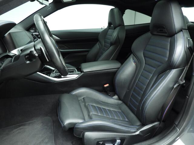 BMW 4-SERIE Coupe M440i xDrive | M-Sportpakket | Laserlicht | Leder | HUD | Schuifdak | Elektr. zetels | Keyles go | DAB | Harman-kardon sound | Alu 19 inch