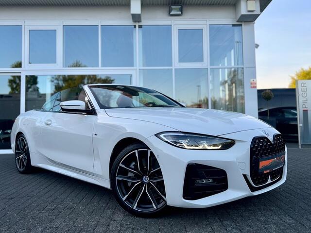 BMW 4-SERIE Cabrio 430i M-SPORT ** LASER, NAVI+, INDIVIDUAL LEDER, 19-inch LMV, VERW. STUUR ** UNFALLFREI - ZEER EXCL. ** ** INFORMEER OOK NAAR ONZE AANTREKKELIJKE FINANCIAL-LEASE TARIEVEN **