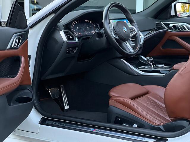 BMW 4-SERIE Cabrio 430i M-SPORT ** LASER, NAVI+, INDIVIDUAL LEDER, 19-inch LMV, VERW. STUUR ** UNFALLFREI - ZEER EXCL. ** ** INFORMEER OOK NAAR ONZE AANTREKKELIJKE FINANCIAL-LEASE TARIEVEN **