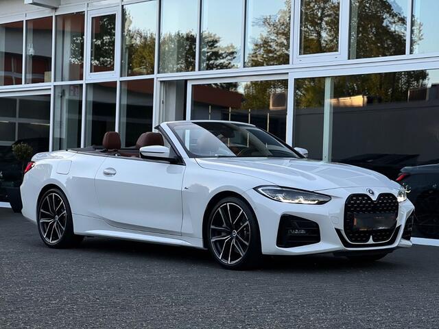 BMW 4-SERIE Cabrio 430i M-SPORT ** LASER, NAVI+, INDIVIDUAL LEDER, 19-inch LMV, VERW. STUUR ** UNFALLFREI - ZEER EXCL. ** ** INFORMEER OOK NAAR ONZE AANTREKKELIJKE FINANCIAL-LEASE TARIEVEN **