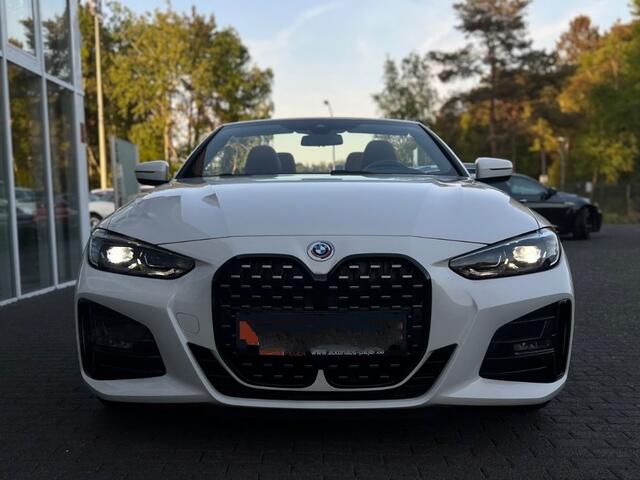 BMW 4-SERIE Cabrio 430i M-SPORT ** LASER, NAVI+, INDIVIDUAL LEDER, 19-inch LMV, VERW. STUUR ** UNFALLFREI - ZEER EXCL. ** ** INFORMEER OOK NAAR ONZE AANTREKKELIJKE FINANCIAL-LEASE TARIEVEN **