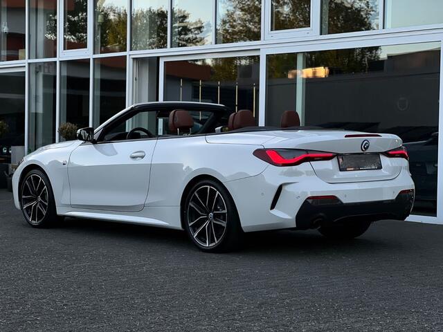 BMW 4-SERIE Cabrio 430i M-SPORT ** LASER, NAVI+, INDIVIDUAL LEDER, 19-inch LMV, VERW. STUUR ** UNFALLFREI - ZEER EXCL. ** ** INFORMEER OOK NAAR ONZE AANTREKKELIJKE FINANCIAL-LEASE TARIEVEN **