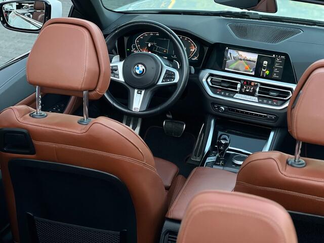 BMW 4-SERIE Cabrio 430i M-SPORT ** LASER, NAVI+, INDIVIDUAL LEDER, 19-inch LMV, VERW. STUUR ** UNFALLFREI - ZEER EXCL. ** ** INFORMEER OOK NAAR ONZE AANTREKKELIJKE FINANCIAL-LEASE TARIEVEN **