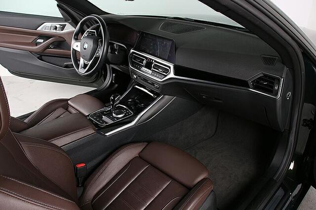 BMW 4-SERIE Cabrio 430iA ** LASER, NAVI+, BRUIN LEDER, NEKVERW, 18-inch LMV, VERW. STUUR ** 1e EIG - UNFALLFREI ** ** INFORMEER OOK NAAR ONZE AANTREKKELIJKE FINANCIAL-LEASE TARIEVEN **