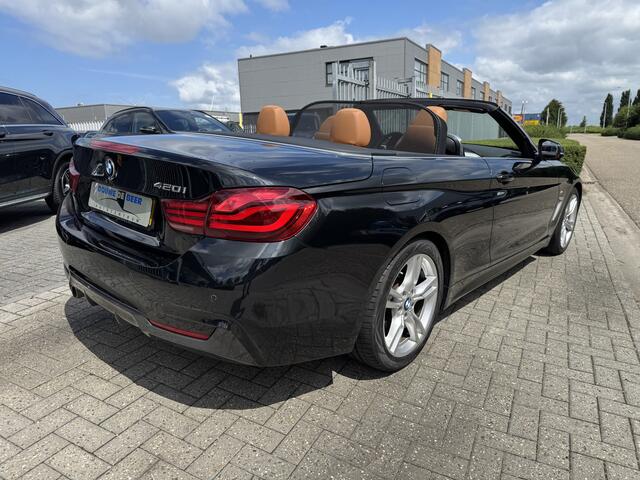 BMW 4-SERIE Cabrio 420i High M sport Aut leer, memory,