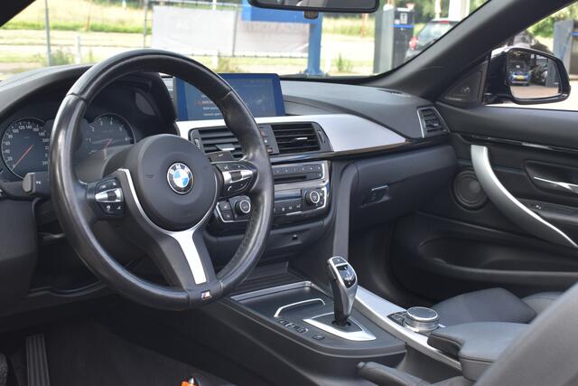 BMW 4-SERIE Cabrio 420i High Executive M-Sport NL-AUTO | H&K | Memory Stoelen | Leder | Trekhaak | Whatsapp 06-53188999