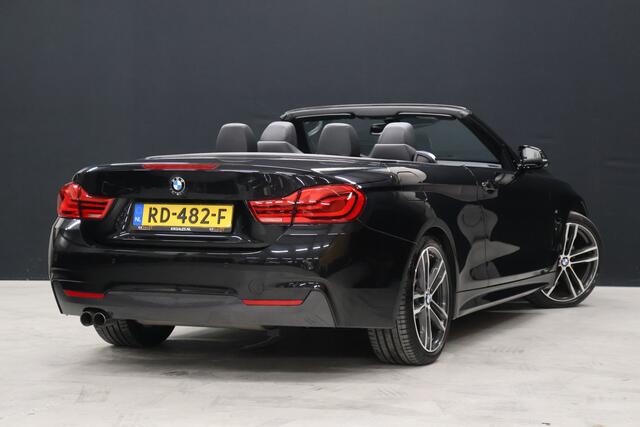 BMW 4-SERIE Cabrio 420i High Executive M-Sport Cabrio [HARMAN/KARDON, MEMORY SEATS, STOELVERWARMING, HEAD-UP, LEDEREN STOELEN, PDC V+A, BLUETOOTH, CRUISECONTROL, NIEUWSTAAT]