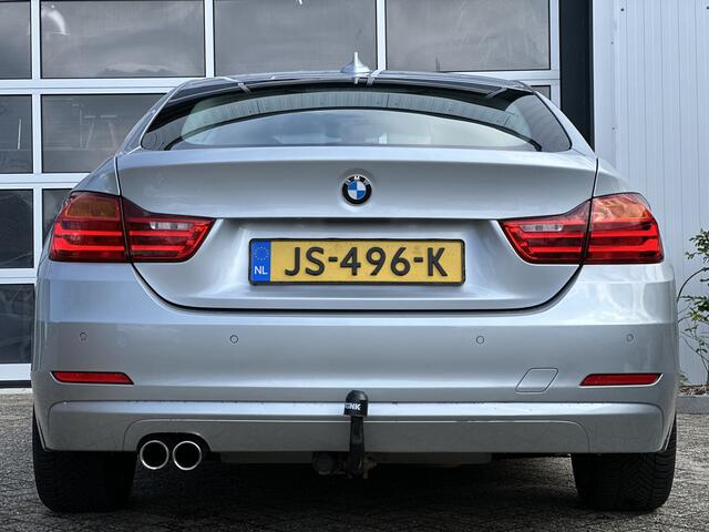 BMW 4-SERIE Gran Coupé 420i Centennial High Executive 184pk | Bi-xenon koplampen | Bluetooth | Cruise Control | Elektrisch bedienbare achterklep | Navigatiesysteem full | Trekhaak | Prachtig Exemplaar!