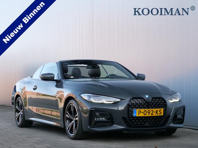 BMW 4-SERIE Cabrio 420i High Executive 184 Pk Automaat M-pakket / Navi / Leer / Camera / DAB / Apple Carplay