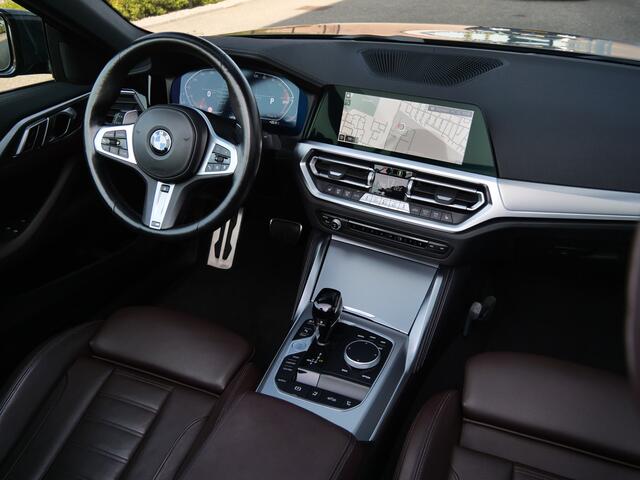 BMW 4-SERIE Cabrio 420i High Executive 184 Pk Automaat M-pakket / Navi / Leer / Camera / DAB / Apple Carplay