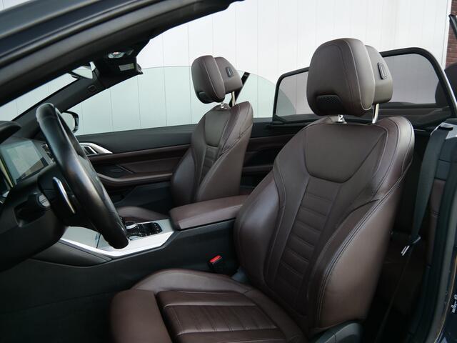 BMW 4-SERIE Cabrio 420i High Executive 184 Pk Automaat M-pakket / Navi / Leer / Camera / DAB / Apple Carplay