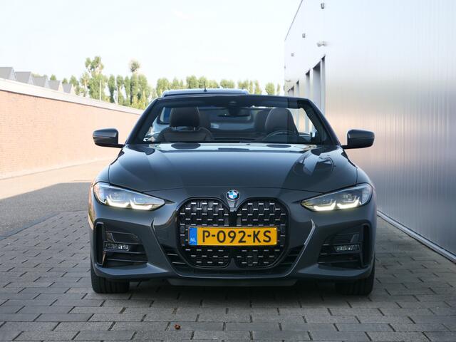 BMW 4-SERIE Cabrio 420i High Executive 184 Pk Automaat M-pakket / Navi / Leer / Camera / DAB / Apple Carplay