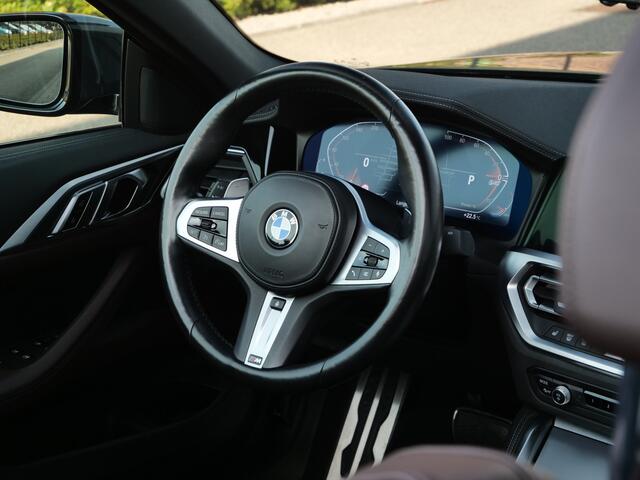 BMW 4-SERIE Cabrio 420i High Executive 184 Pk Automaat M-pakket / Navi / Leer / Camera / DAB / Apple Carplay