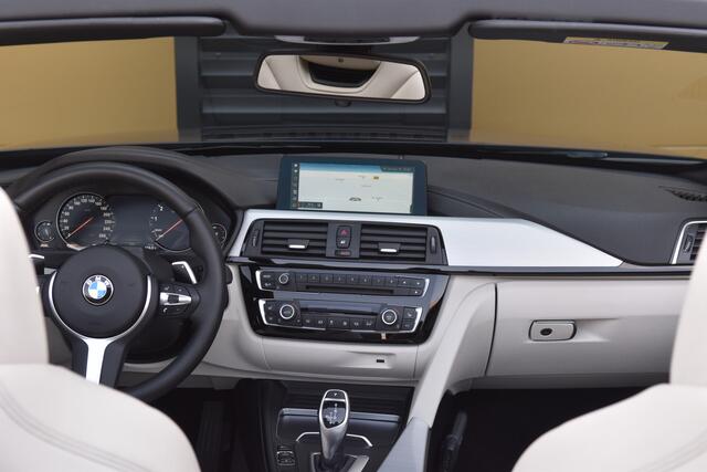 BMW 4-SERIE Cabrio 420i High Executive * M-Sportpakket * Nekverwarming * Camera * Facelift *