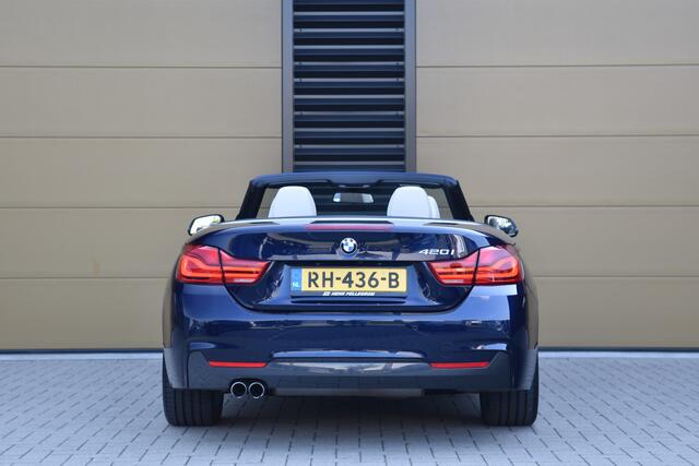 BMW 4-SERIE Cabrio 420i High Executive * M-Sportpakket * Nekverwarming * Camera * Facelift *