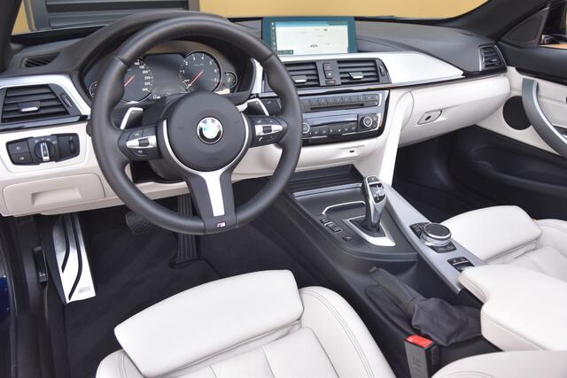 BMW 4-SERIE Cabrio 420i High Executive * M-Sportpakket * Nekverwarming * Camera * Facelift *