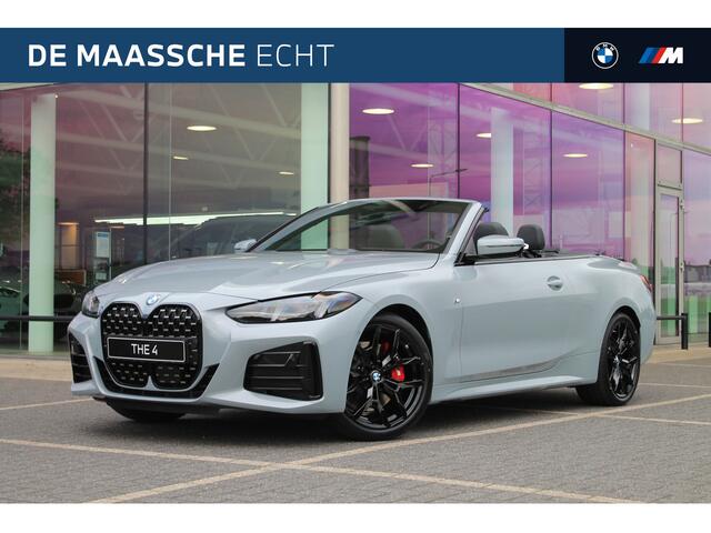 BMW 4-SERIE Cabrio 420i High Executive M Sport Automaat / Air Collar / Parking Assistant Plus / Comfort Access / Stuurverwarming / M Sportonderstel / Live Cockpit Professional