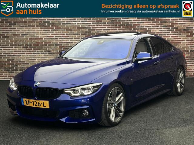 BMW 4-SERIE Gran Coupé 430i High Executive M Sport Dak Head Blauw Facelift Camera